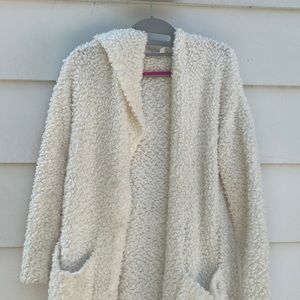 BP long teddy sweater size XXS